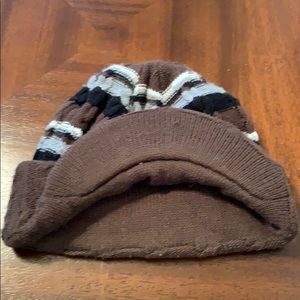 Lost Brimmed Knit Beanie